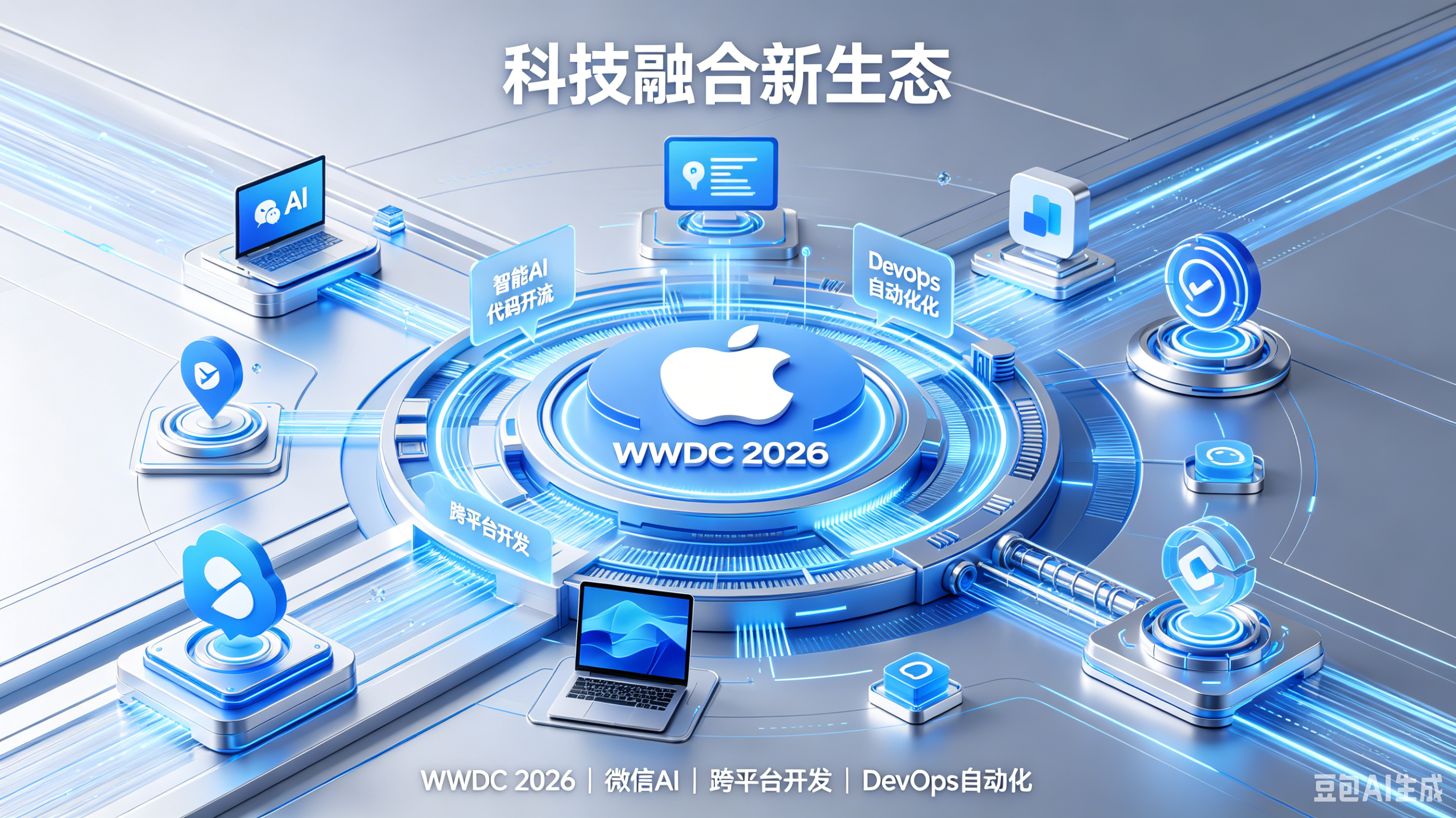 苹果WWDC 2026开幕 · 微信AI生态开放 · 跨平台开发新格局 · DevOps自动化进阶