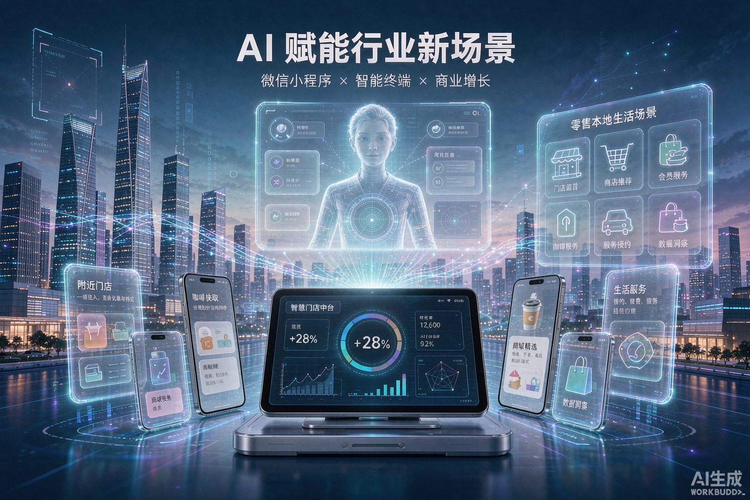 2026年8月26日 小程序与AI行业资讯日报：微信AI重构14亿入口、智能体商业跨端爆发、AI+行业规模化落地提速